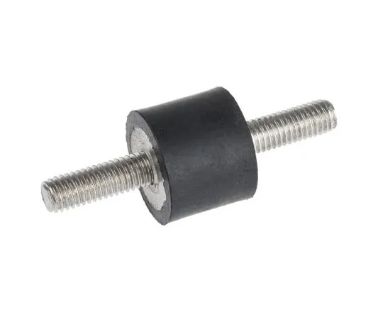 63-7392-23　RS PRO 20mm冲击安装M8 25mm直径38.5kg压缩载荷，公对公天然橡胶　171-2573
