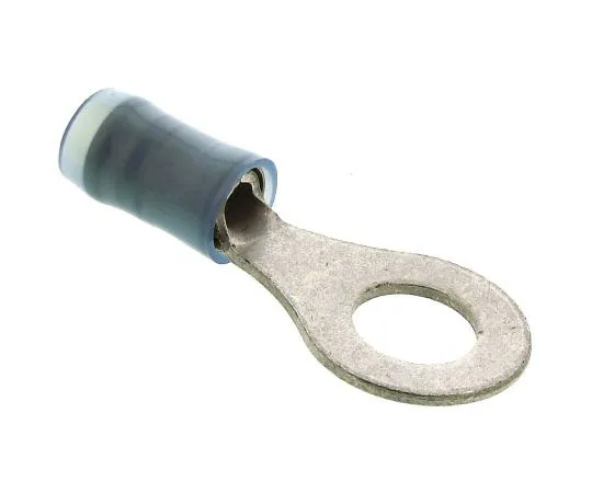 63-7384-04　TE连通性PIDG系列绝缘压紧环端子，M6螺柱尺寸，1mm2至2.6mm2线材尺寸，蓝色　130114