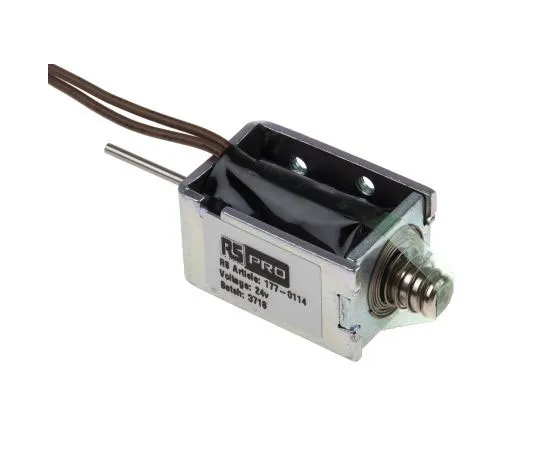 63-7406-81　推动动作DC D型框架螺线管，24 V　177-0114