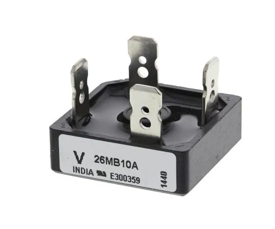 63-7435-54　VishayVS-26MB10A,桥式整流器，25A100V,4针D 34　VS-26MB10A