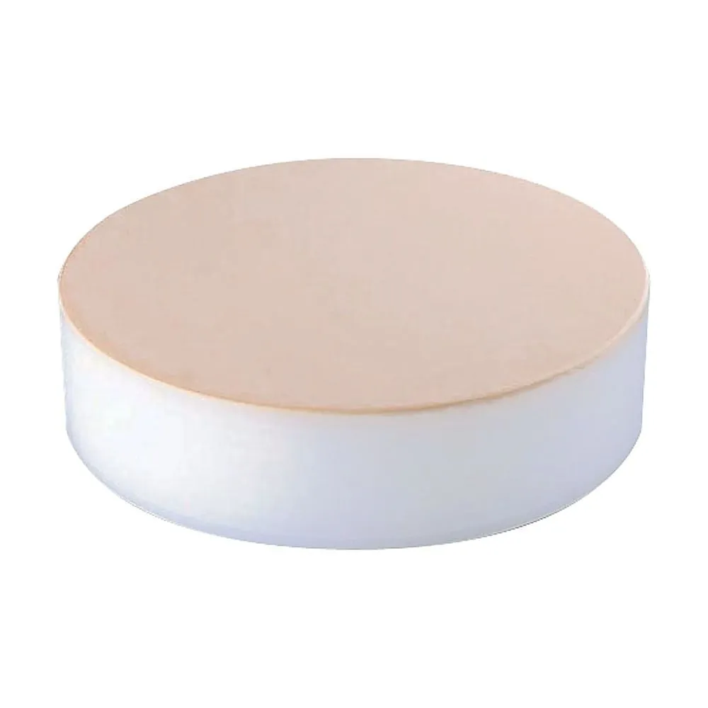 62-6433-92　Laminated Plastic Color Chinese Cutting Board Small 153 mm Beige