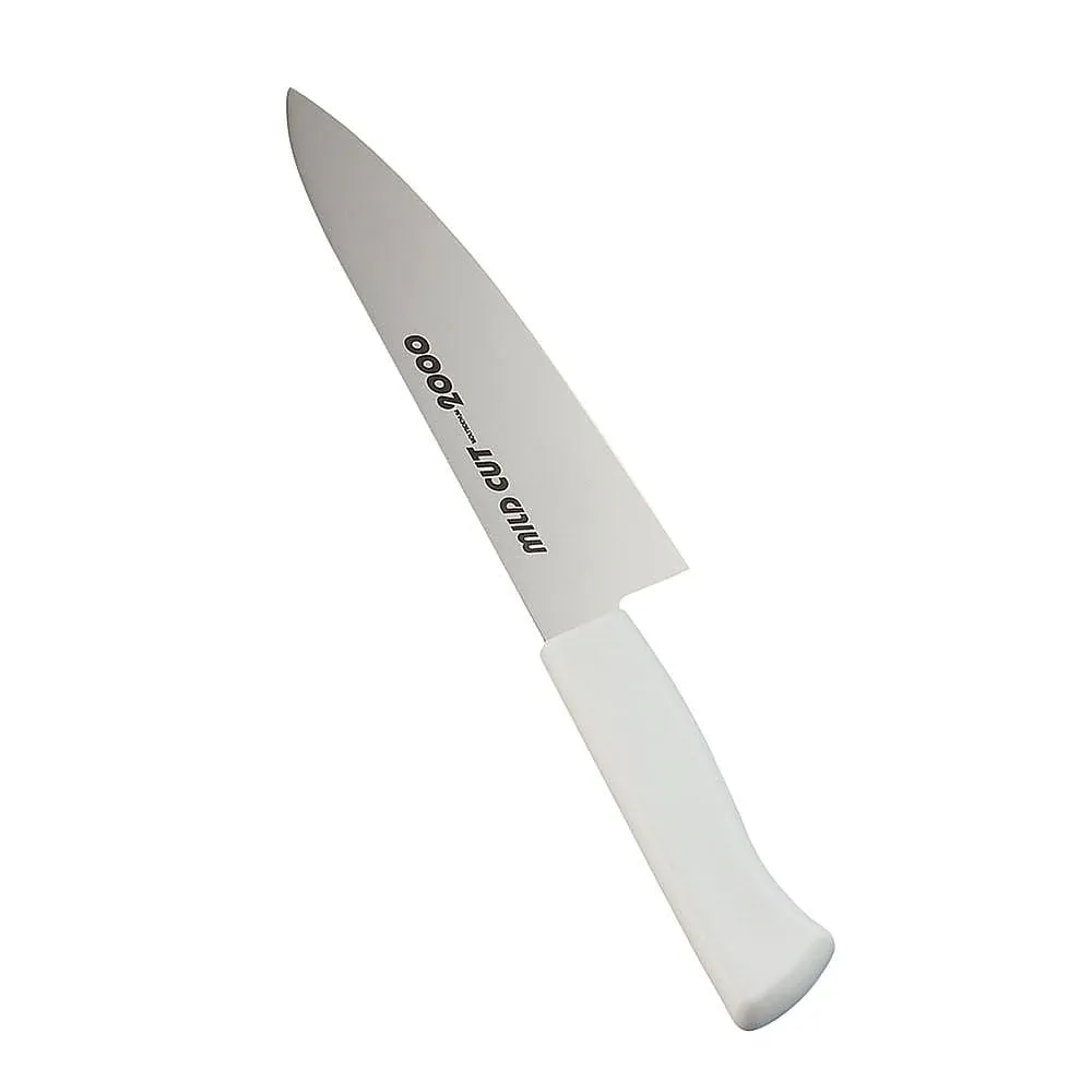 62-6419-65　Mild Cut 2000 Antibacterial Color Cow Sword Knife 21 cm White　AMI0106