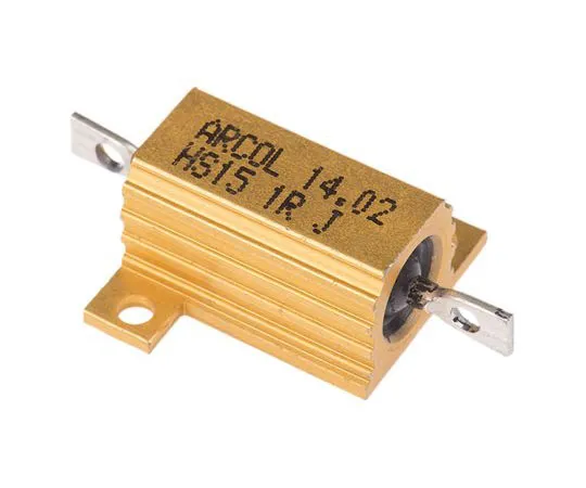 63-7349-01　ArcolHS15系列铝合金厚板轴向线材贴装电阻，1Ω±5% 15W　HS15 1R J