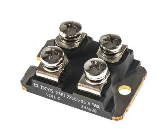 63-7351-90　IXYS600V96A,双硅连接二极管，4PinSOT-227BDSEI2X101-06A　DSEI2X101-06A