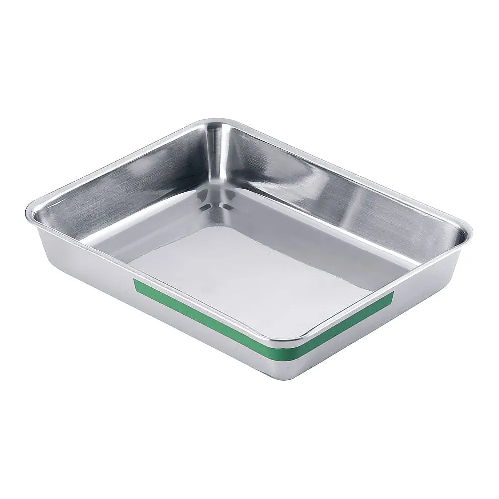 62-6369-76　TKG Stainless Steel Color Square Butt 12 Piece Green (1 Piece)