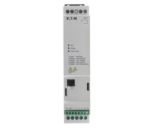 63-7388-66　伊顿变速启动器，1相输入，60Hz输出0.75 kW,带EMC滤波器的230 V交流电，4.3 A DE11,IP20　180653 & DE11-124D3FN-N20N