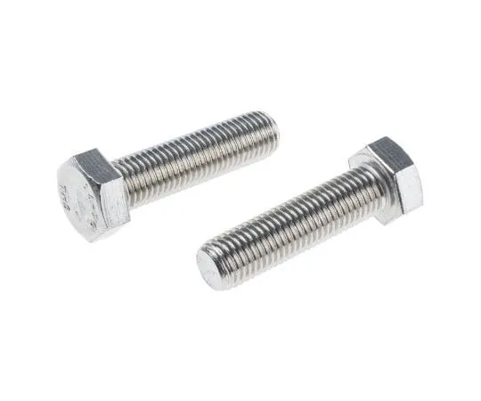 63-7456-88　普通不锈钢六角螺栓，M16×60mm　263-2299