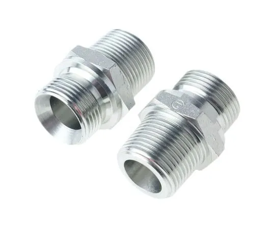 63-7410-59　派克液压直丝适配器12F3MK4S,连接器A G 3/4男，连接器B R 3/4男　12F3MK4S