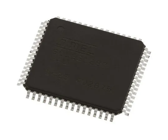 63-7014-42　微芯片技术AT90USB1287-AU,8位AVR微控制器，16MHz, 128 kB闪存，64-pinTQFP　AT90USB1287-AU
