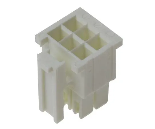 63-7381-65　SamtecIPD1型凸轮轴连接器外壳，2.54毫米间距，6路，2列　IPD1-03-D-K