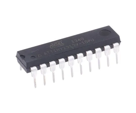 63-7028-66　微芯片技术ATTINY2313V-10PU,8位AVR微控制器，10MHz,2kB闪存，20针PDIP　ATTINY2313V-10PU