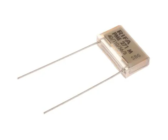 63-7485-11　KEMET纸张电容器10nF275Vac±20%公差PME271M通孔+110°C　PME271M510MR30