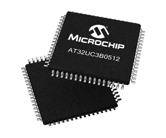 63-7013-78　MicrochipAT32UC3B0512-A2UT, 32位AVR32微控制器，60MHz, 512 kB闪存，64-PinTQFP　AT32UC3B0512-A2UT