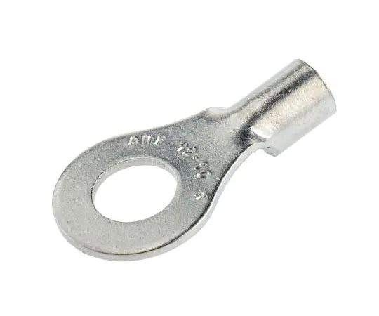 63-7383-21　TE ConnectivitySTRATO-THERM系列无绝缘镍镀层压痕环端子，M6柱尺寸，2.6mm2至6.6mm2　323063