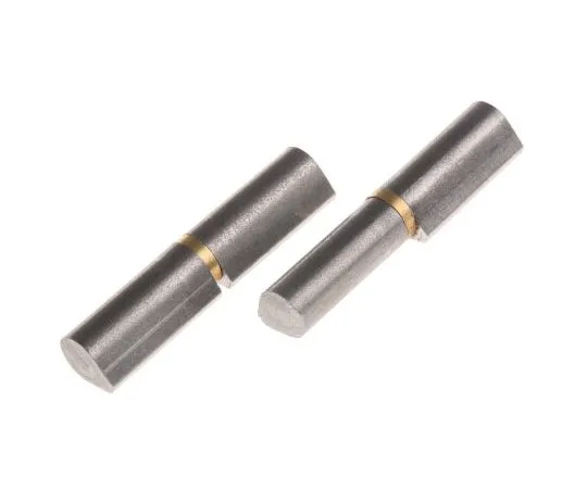 63-7460-97　带固定销钉的螺纹钢平铰链，45mm×10mm　14-7-3583