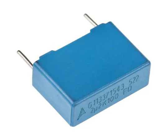 63-7415-58　EPCOS 2.2μF聚酯电容器PET 63 V ac, 100 V dc±10% B32522系列通孔　B32522C1225K000