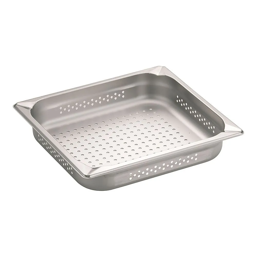 62-6360-73　KINGO Stainless Steel Hole Hotel Pan 2/3 x 65　23065PS