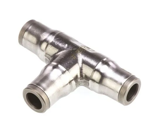 63-7434-05　Legris 3804气动Tee管到管适配器，推入6 mm x推入6 mm x推入6 mm　3804 06 00
