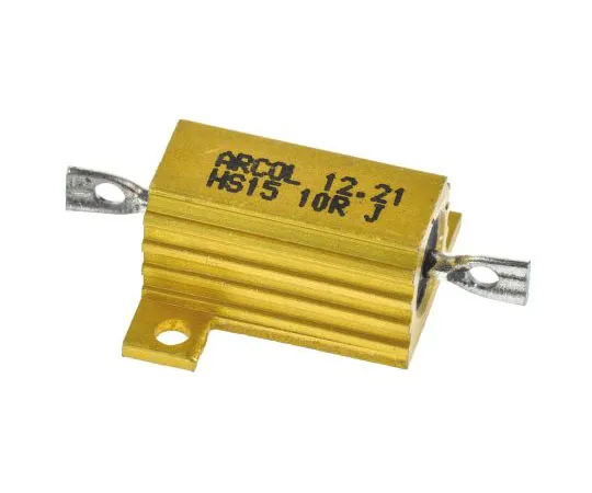 63-7349-02　ArcolHS15系列铝制厚板轴向线材贴装电阻，10Ω±5% 15W　HS15 10R J