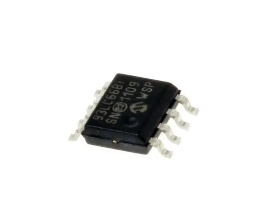63-7359-10　Microchip93LC66B-I/SN,4kbit Serial EEPROM Memory 8 Pin SOICSerial-Microwire　93LC66B-I/SN