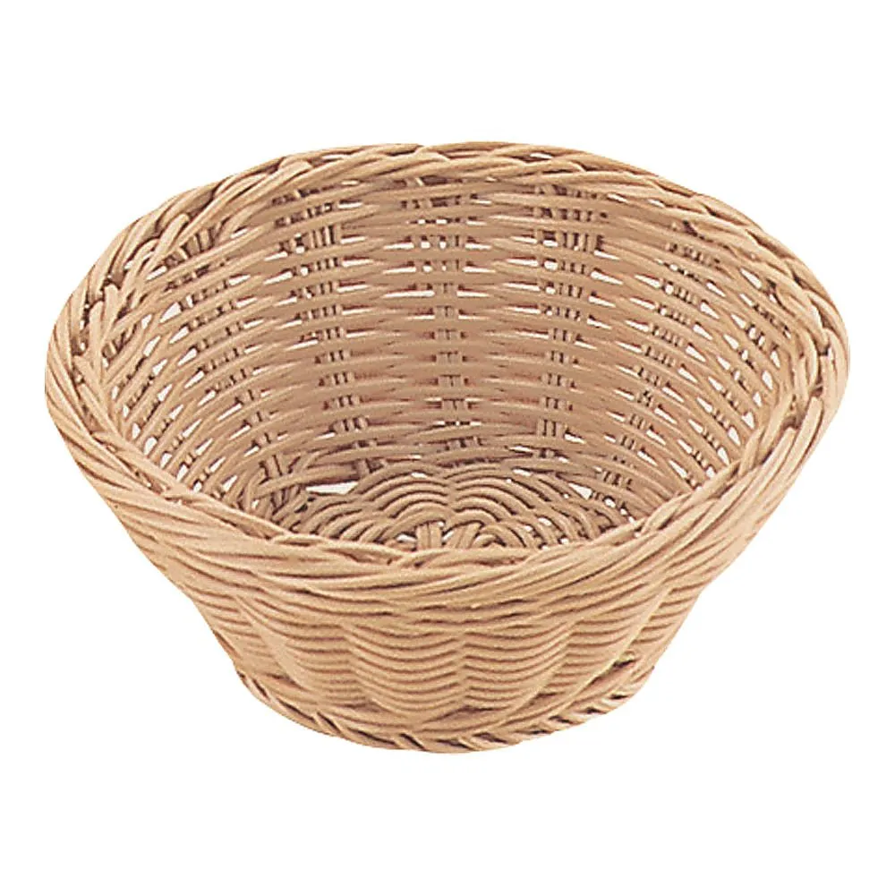 62-6403-48　PP Round Basket Ivory Type 15　RO-201-IV