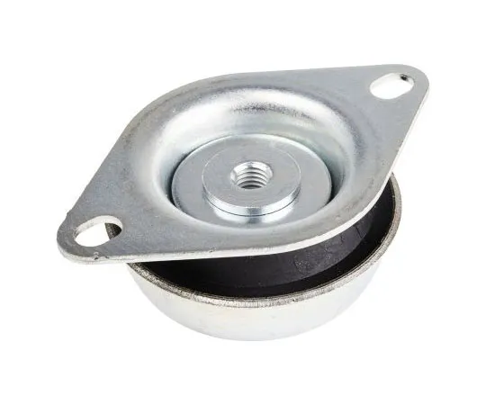 63-7385-43　RS PRO M12镀锌钢板抗振安装360压载，直径130mm。天然橡胶+100°C　162-3214