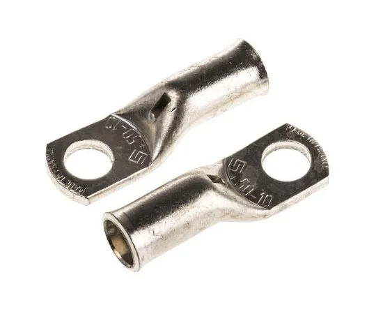 63-7486-43　TE Connectivity XCT系列非绝缘管状环形端子，螺柱尺寸10mm,线材尺寸50mm2至50mm2　710025-5