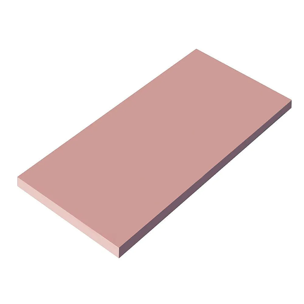 62-6425-30　Setouchi One-piece Color Cutting Board Pink 500 x 250 x H20mm　K1