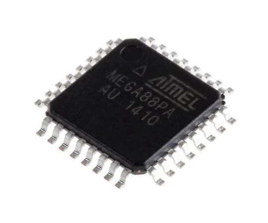 63-7022-71　微芯片技术ATMEGA88PA-AU,8位AVR微控制器，20MHz,8kB闪存，32针TQFP　ATMEGA88PA-AU