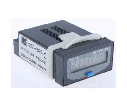 63-7435-10　恒速8位数，LCD,数字计数器，20Hz, 12→250 V交流/直流　0 731 301