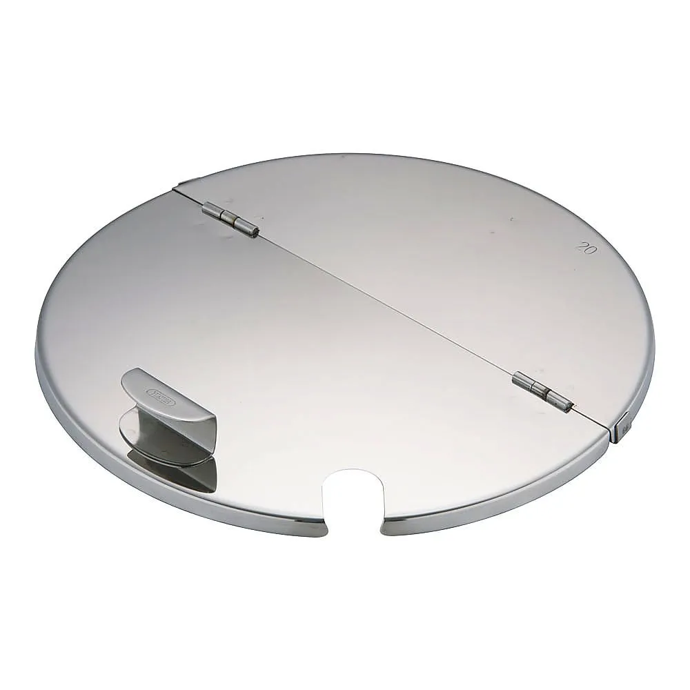 62-6386-06　Cutting Lid for Kitchen Pot with Plate, 20 cm
