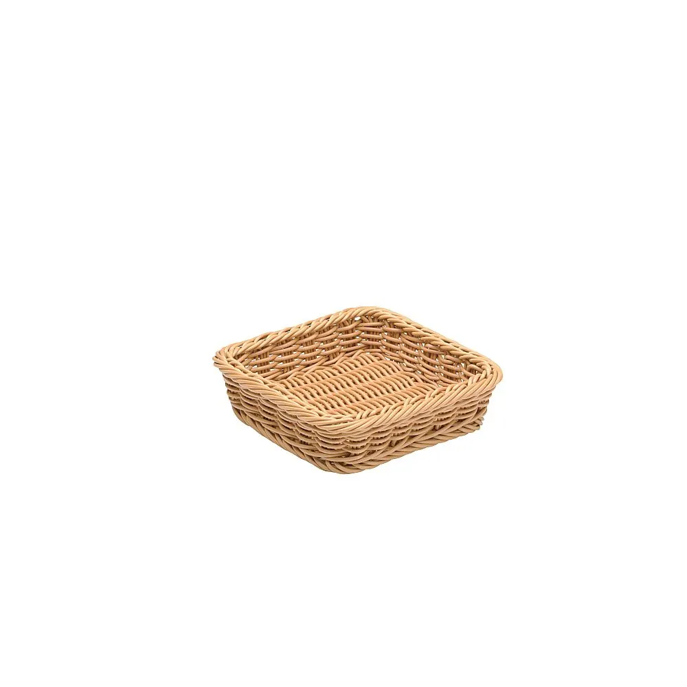 62-6402-71　Resin Futabuchi Display Basket Square Tea　91-026A