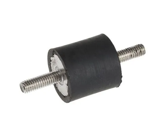 63-7392-24　RS PRO 25mm冲击M6 25mm直径36.6kg压缩载荷，公对公天然橡胶　171-2575