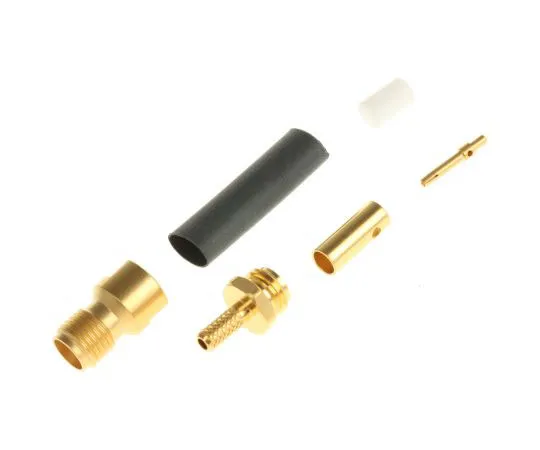 63-7474-32　径直50Ω电缆安装SMA连接器，压痕，焊接端RG188,RG316　R125236000W