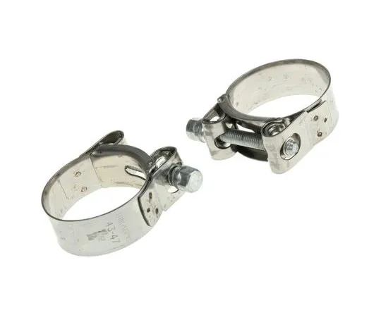 63-7457-66　RS PRO不锈钢镀锌钢板 (螺栓) 螺栓驱动，带宽20mm,内径43mm -47 mm　265-0219