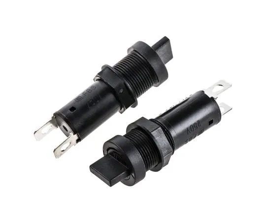 63-7418-49　Schurter FBS系列10A手动盖板安装保险杆支架，适用于5 x 20mm保险杆、PC3、IP40　31.3911