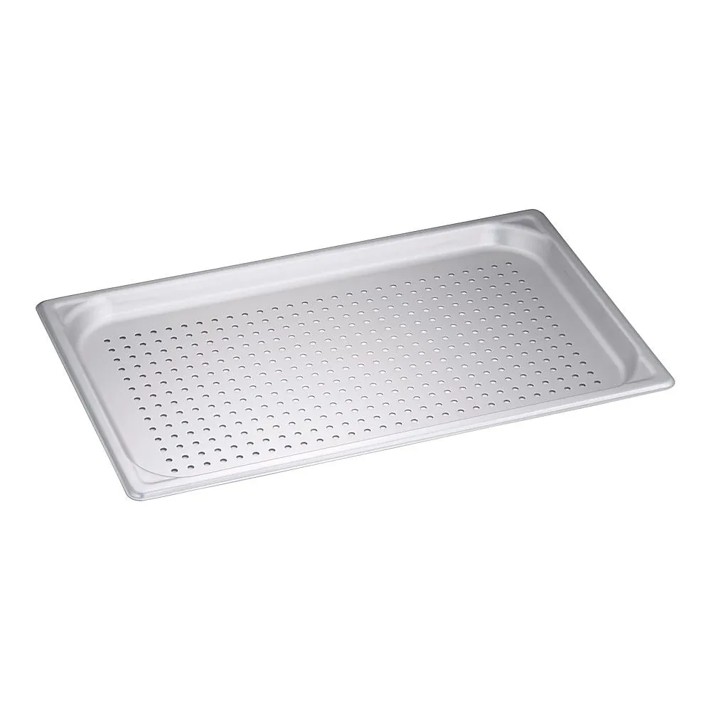 62-6361-72　Aluminum Hole Maki Hotel Pan (Alumite Sulfate) 1/1 x 25 mm Meister