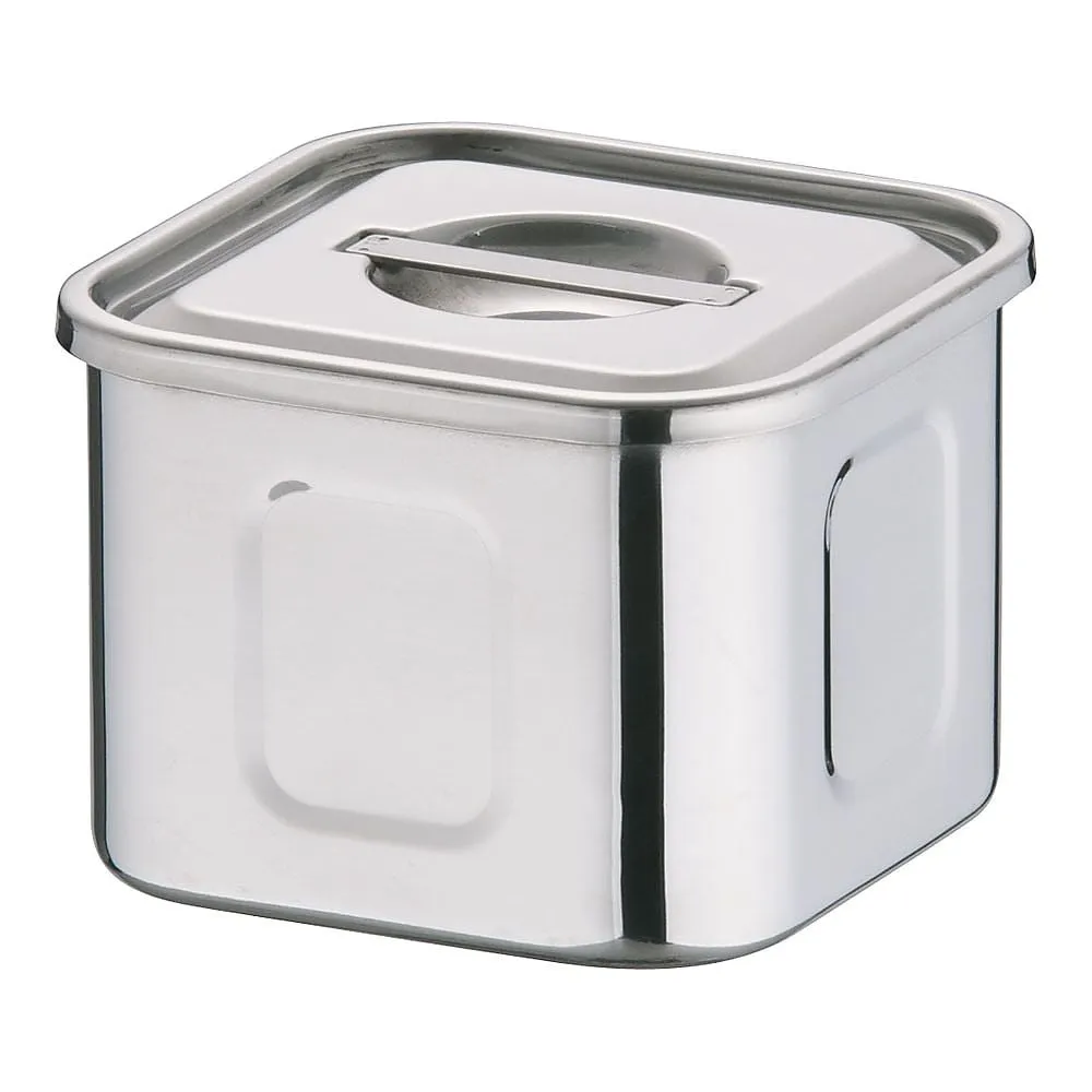 62-6386-50　Deep Shallow Square Kitchen Pot 9 cm