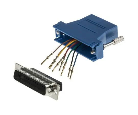 63-7488-34　RS PRO 25 WayD-sub男性，RJ45女性适配器　314-8161
