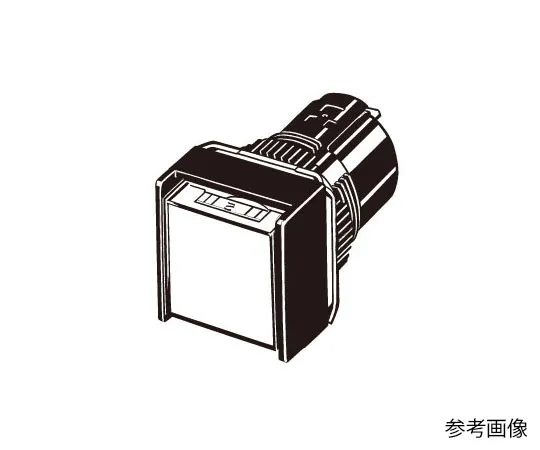 62-4760-78　指示灯 (Φ16) 四方油电阻式焊接端子M16　M165-AA-12D