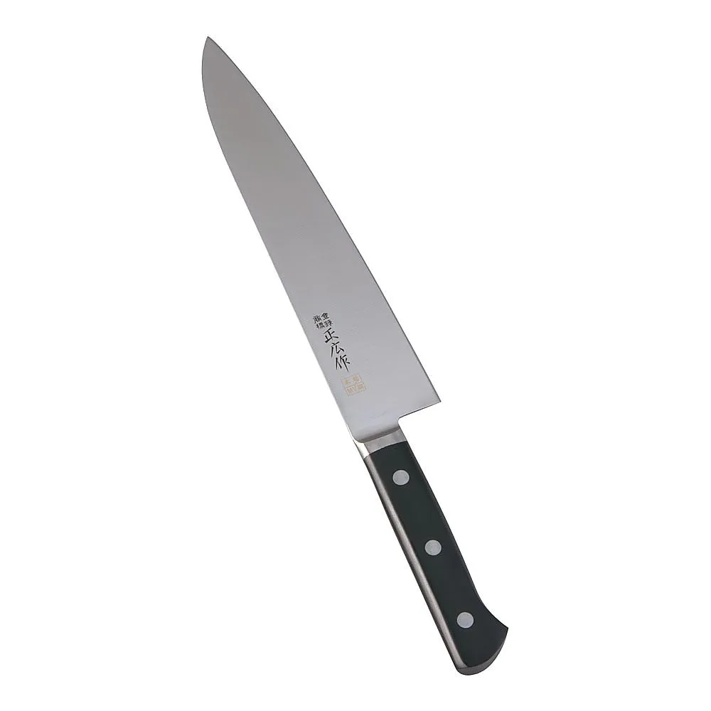 62-6412-99　Masahiro's MV Hon-yaki Beef Sword (Double Flute) 24 cm　14812