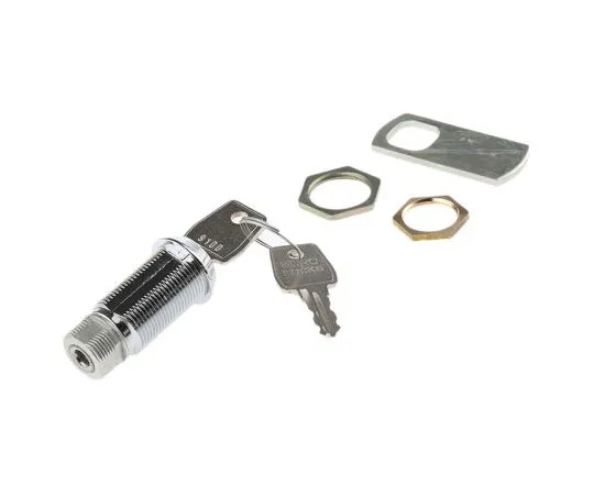 63-7489-97　Euro-Locksa Lowe&Fletcher Group公司Panel to Tongue Depth 32.7mm Zamak Chrome Plated Camlock, Key to unlock　F7-53-2