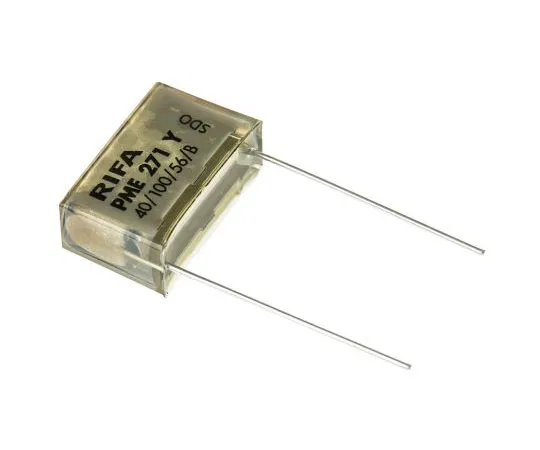 63-7352-69　KEMET纸张电容器47nF250Vac±20%公差PME271通孔+100°C　PME271Y547MR30
