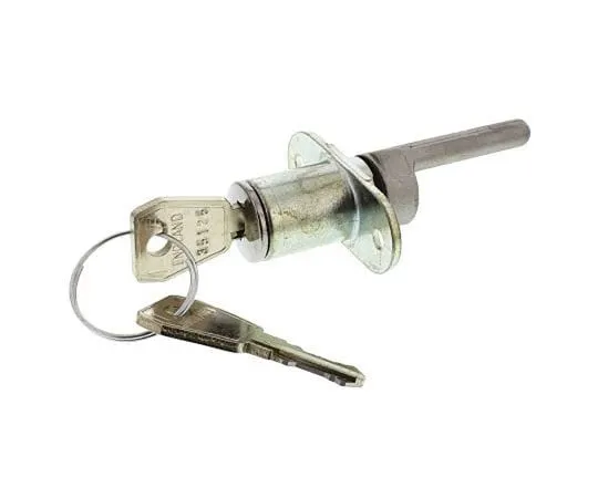 63-7454-05　Euro-Locksa Lowe&Fletcher Group公司Panel to Tongue Depth 22mm Chrome Plated Pedestal Lock, Key to unlock　5640532