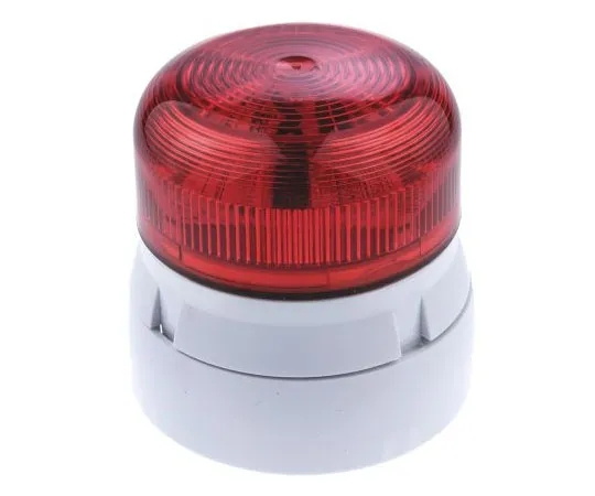 63-7484-16　LED,多效信标防闪LED系列，红色，表面贴装11→35 V直流　QBS-0060