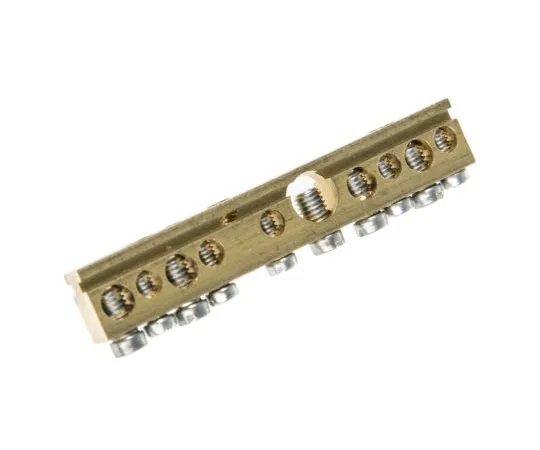 63-7463-43　Merlin Gerin 14964 Terminal Strip, Straight, 10way M4,2 Row,80A,长度74mm　14964