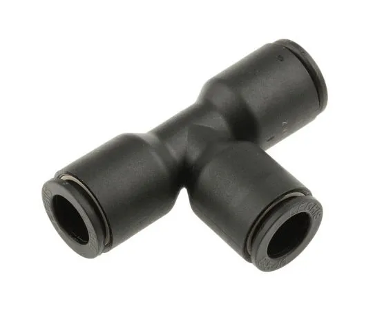 63-7410-05　Legris 3104气动Tee管到管适配器，推入8 mm x推入8 mm x推入8 mm　3104 08 00