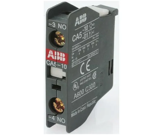 63-7326-36　ABBCAL5, NO/NC (2) ，辅助接触铝块，侧面安装　1SBN010020R1011