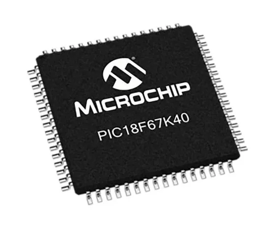 63-7039-92　单片机PIC18F66K40-E/PT,8位PIC18单片机，64MHz, 64 kB闪存，64-PinTQFP　PIC18F66K40-E/PT