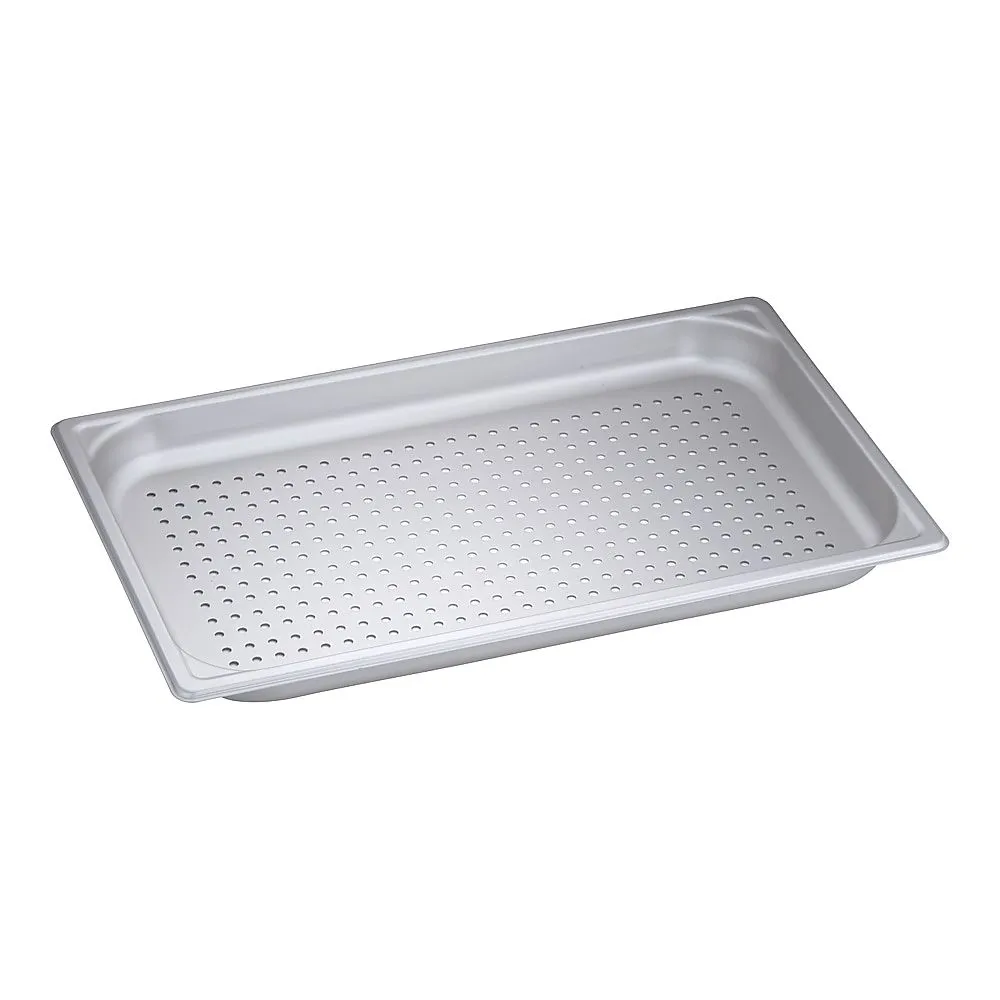 62-6361-73　Aluminum Hole Maki Hotel Pan (Alumite Sulfate) 1/1 x 40 mm Meister